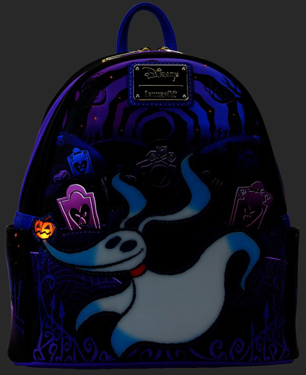 Loungefly Mini Backpack: Disney- NBC Zero & Jack Light Up - Image 3
